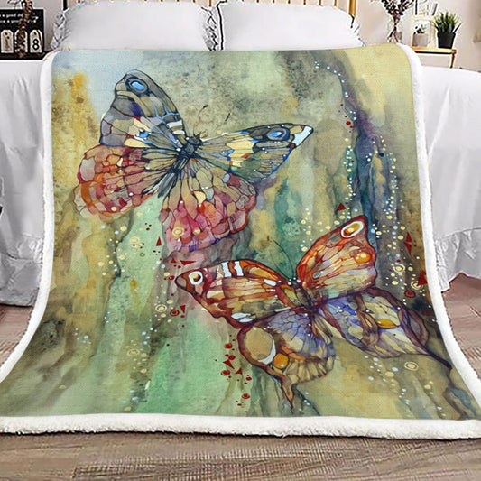 Butterfly TN1709032TT Sherpa Fleece Blanket