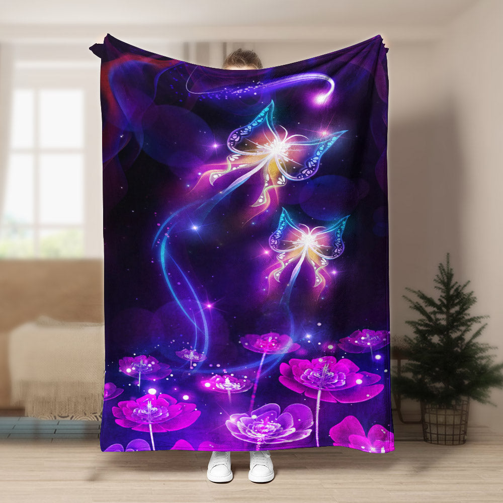 Butterfly VD170923F Sherpa Fleece Blanket