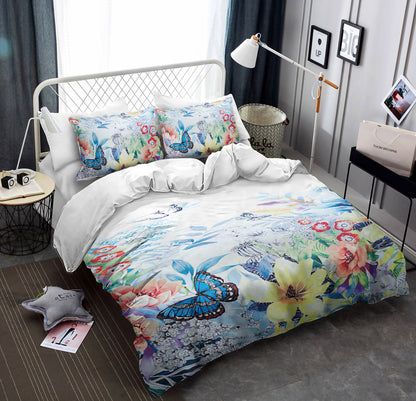 Butterfly With Flower Garden CLP1410037TT Bedding Sets