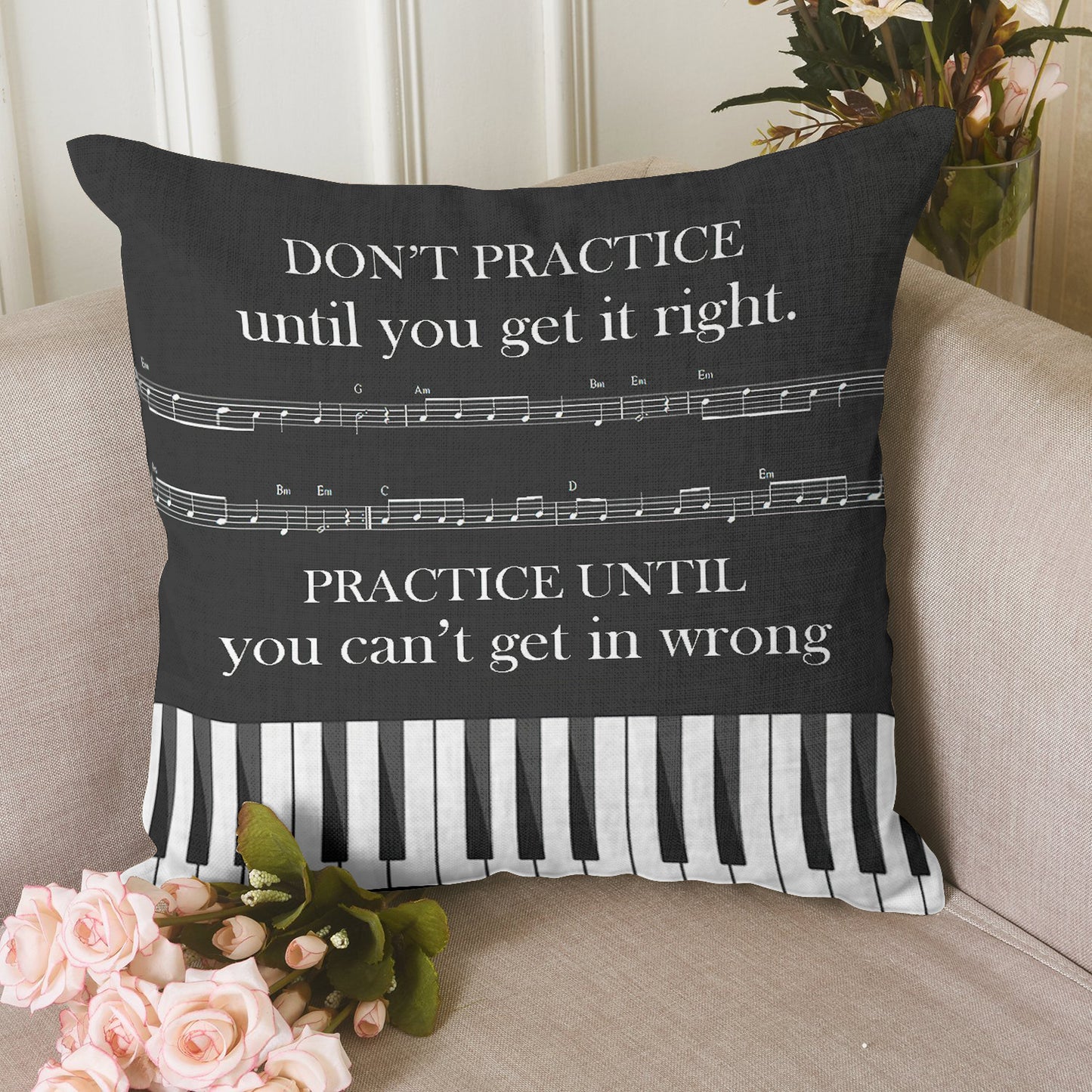 Piano CL02110594MDP Throw Pillow Covers