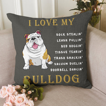 Bulldog CL15100025MDP Throw Pillow Covers