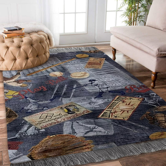Baseball CL260805MDO Decorative Floor-cloth