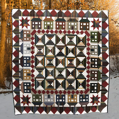 Cabin CLM30110189Q Quilt Blanket