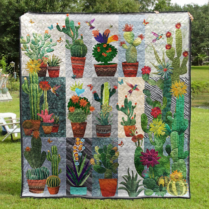 Cactus CL140639 Art Quilt