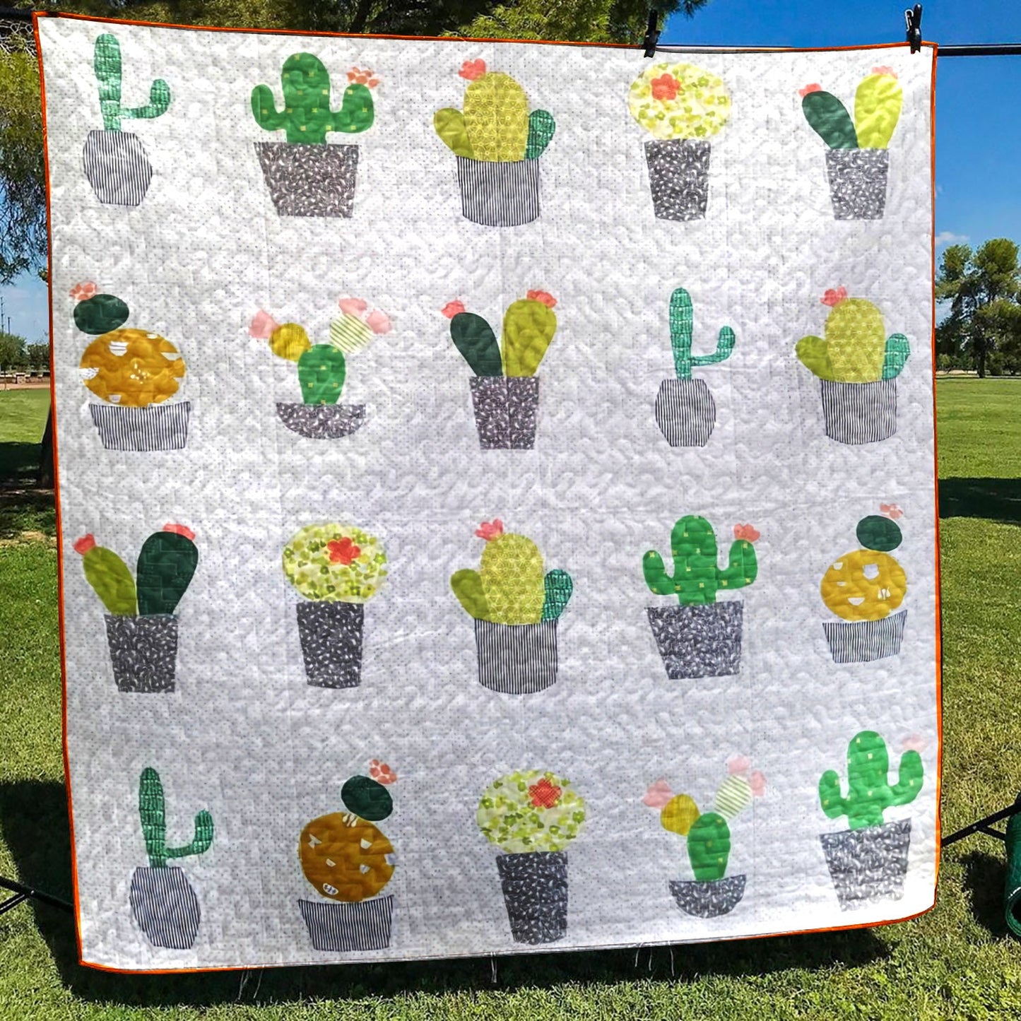 Cactus CLA0511175Q Quilt Blanket