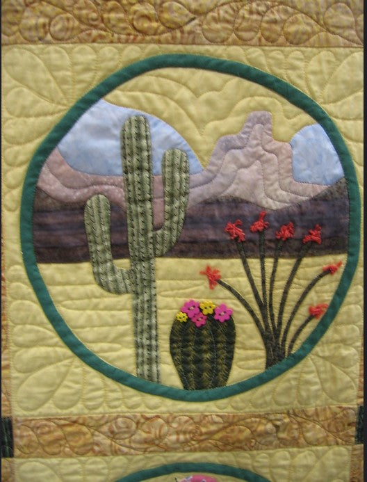 Cactus CLA2510122Q Quilt Blanket