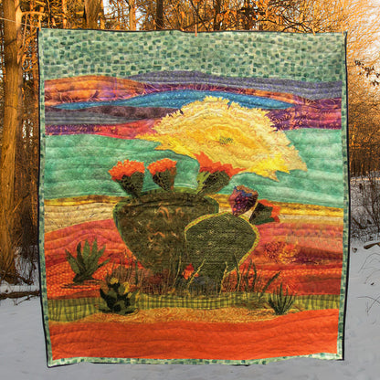 Cactus CLM0411054 Quilt Blanket