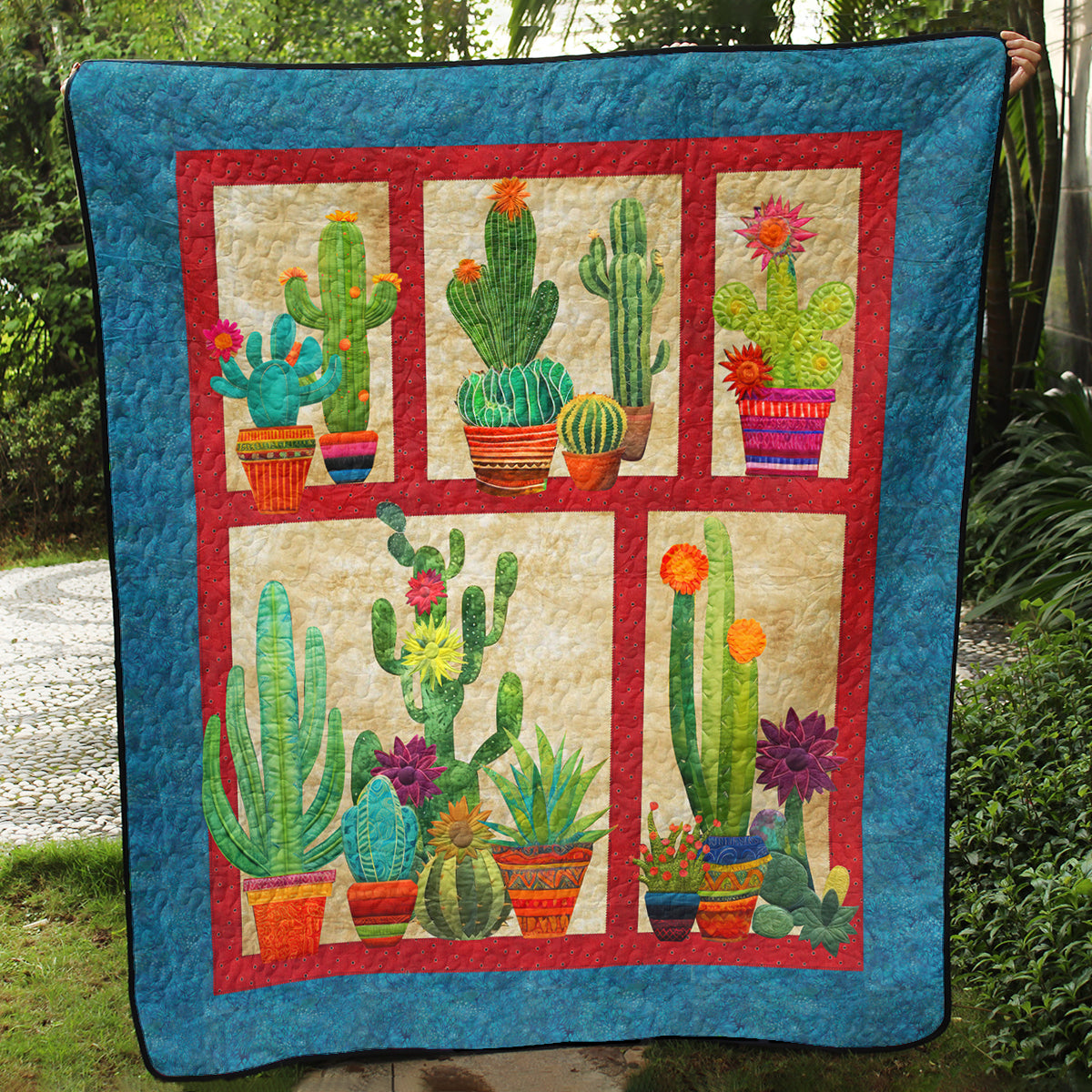 Cactus CLM1511061 Art Quilt