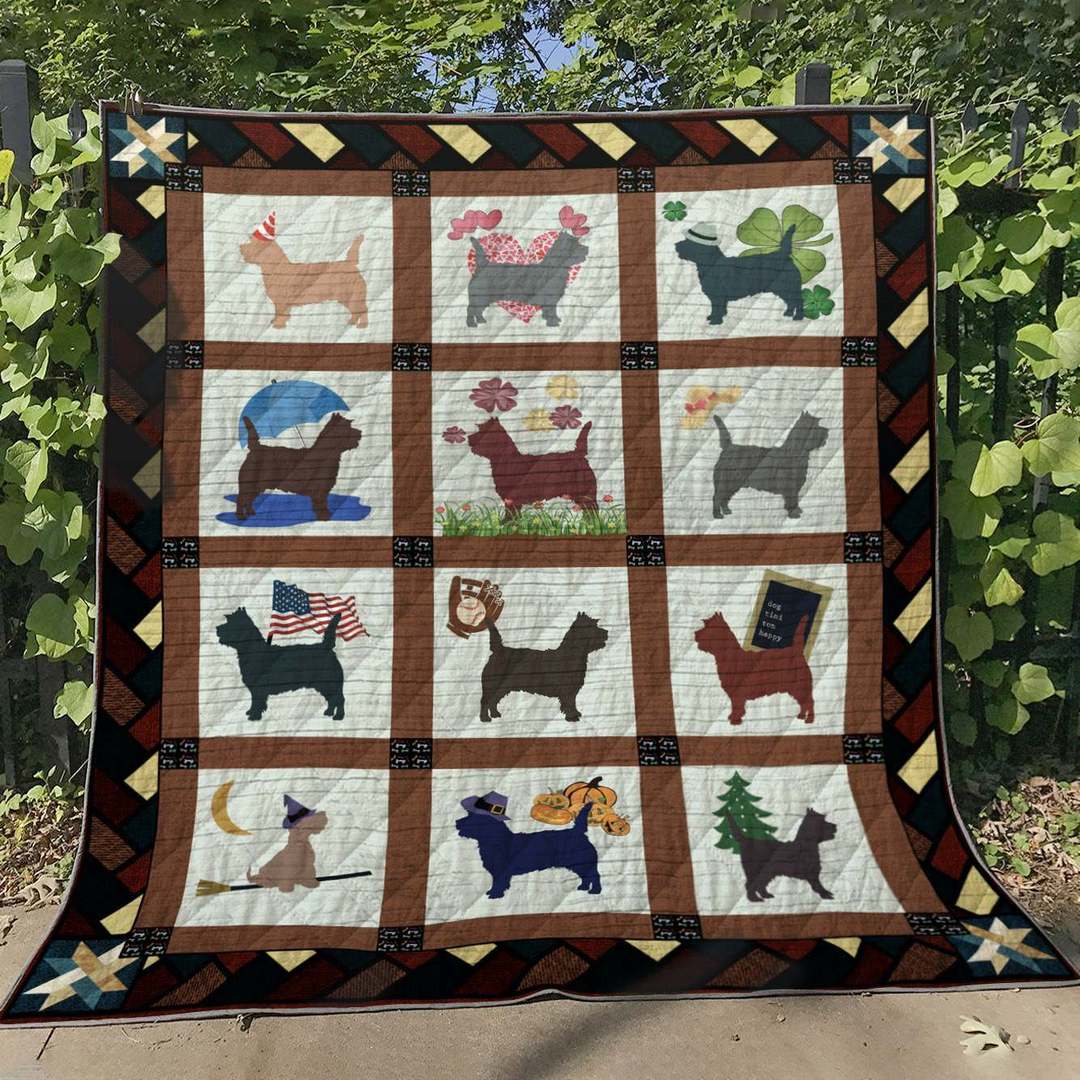 Cairn Terrier TL290513 Quilt Blanket