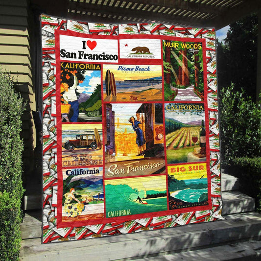 California NA060701B TBG Quilt Blanket