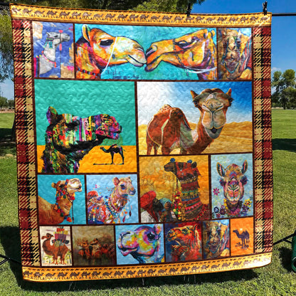 Camel YH2510042 Quilt Blanket