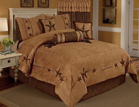 Camel Brown Texas Star Western Star CLM2110108B Bedding Sets