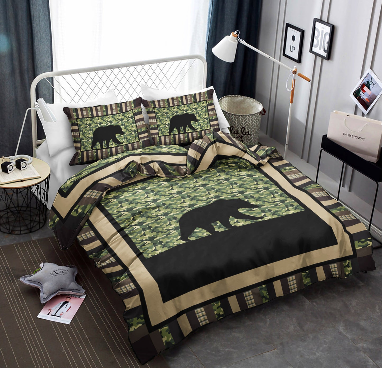 Camo Bear CLA2609037B Bedding Sets