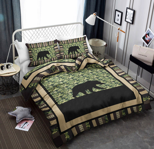 Camo Bear CLA2609037B Bedding Sets