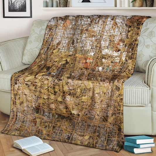 Camouflage Realtree Pattern CLA15100481F Sherpa Fleece Blanket