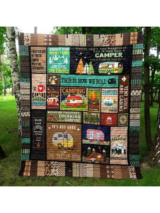 Camper CLM1510022 Quilt Blanket