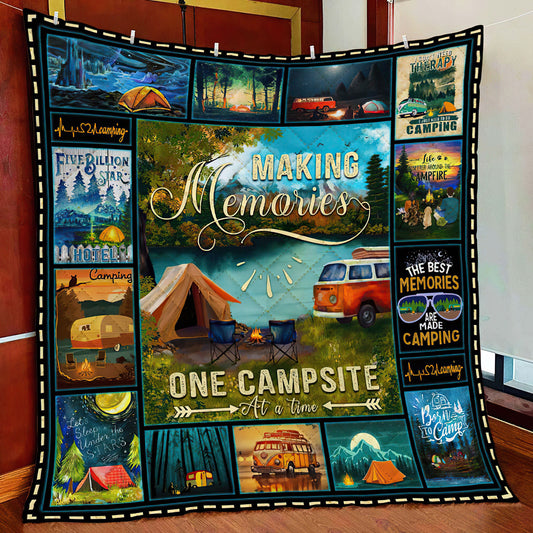 Camping Memories ND211002 Quilt Blanket