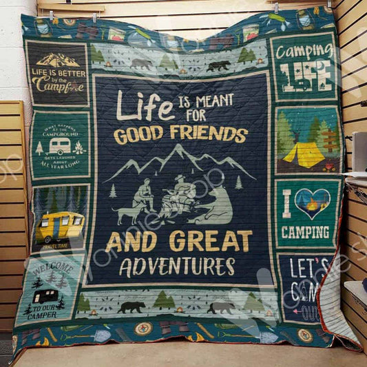 Camping CLD190713 Quilt Blanket