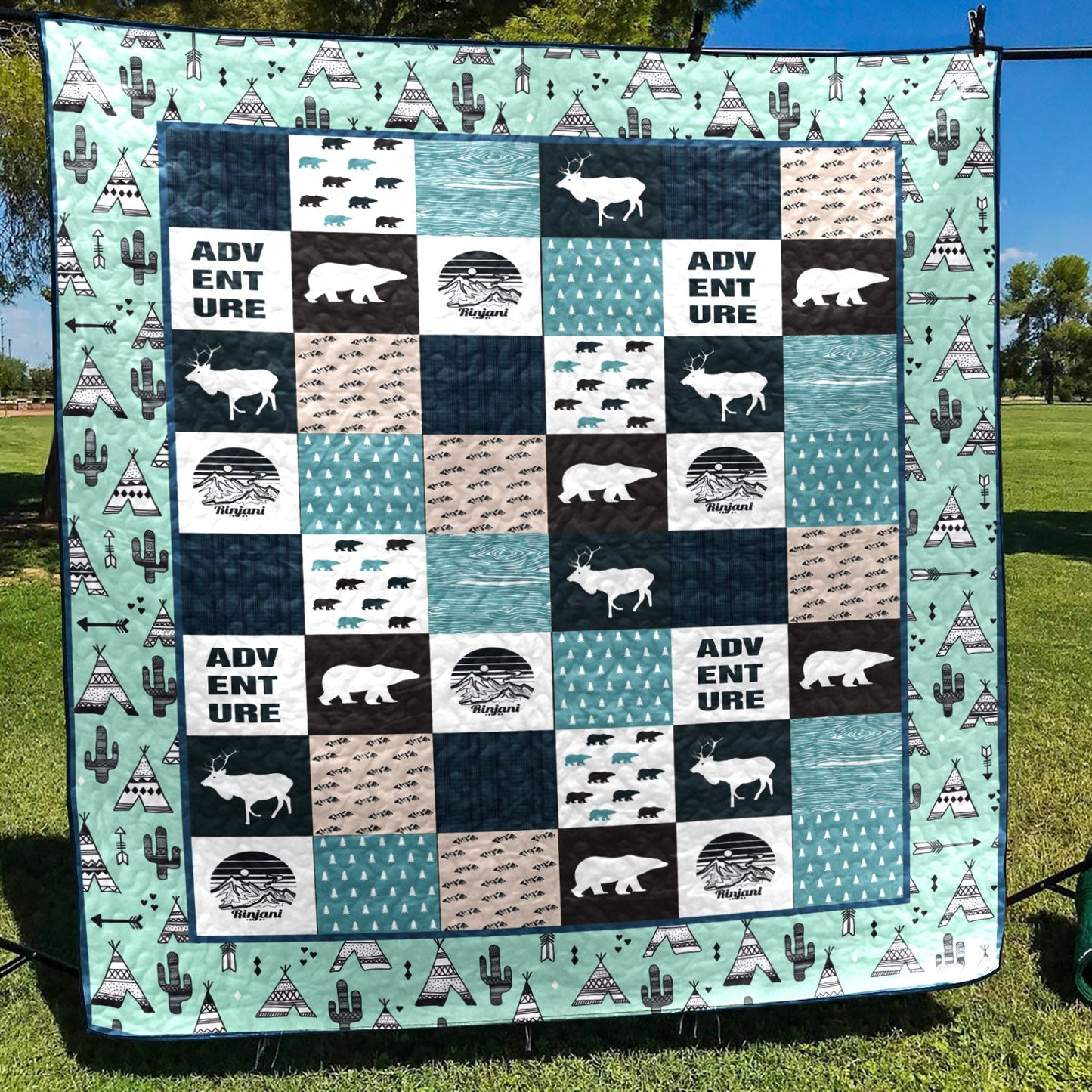 Camping TD2709127 Quilt Blanket