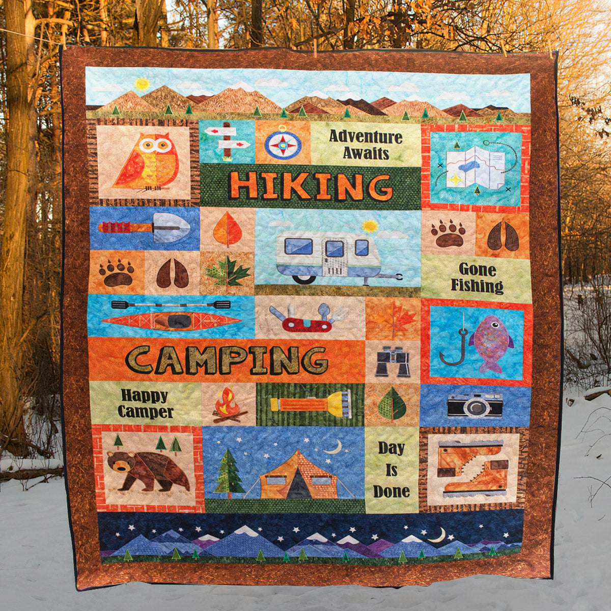 Camping TD2809210 Quilt Blanket