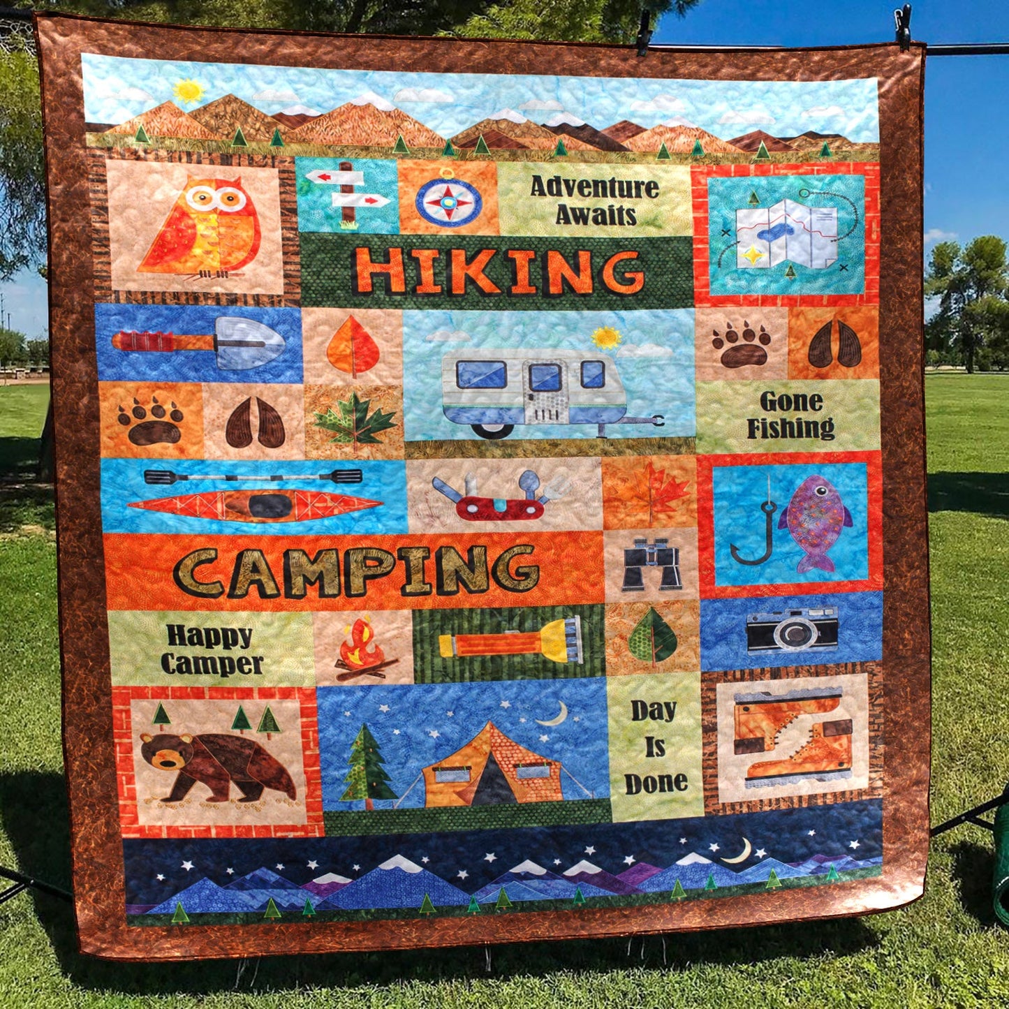 Camping TD2809210 Quilt Blanket