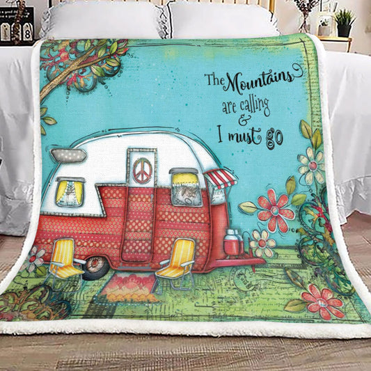 Camping HM0310037TT Sherpa Fleece Blanket