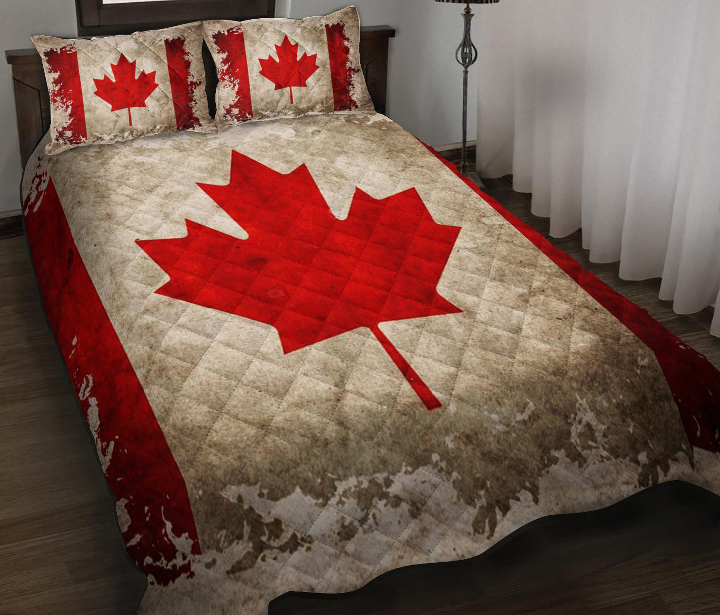 Canada Quilt Bedding Set  HM130901M