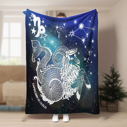Capricorn CLA21100454F Sherpa Fleece Blanket
