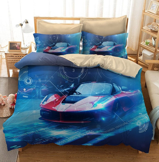 Car Racing CL250923MDB Bedding Sets