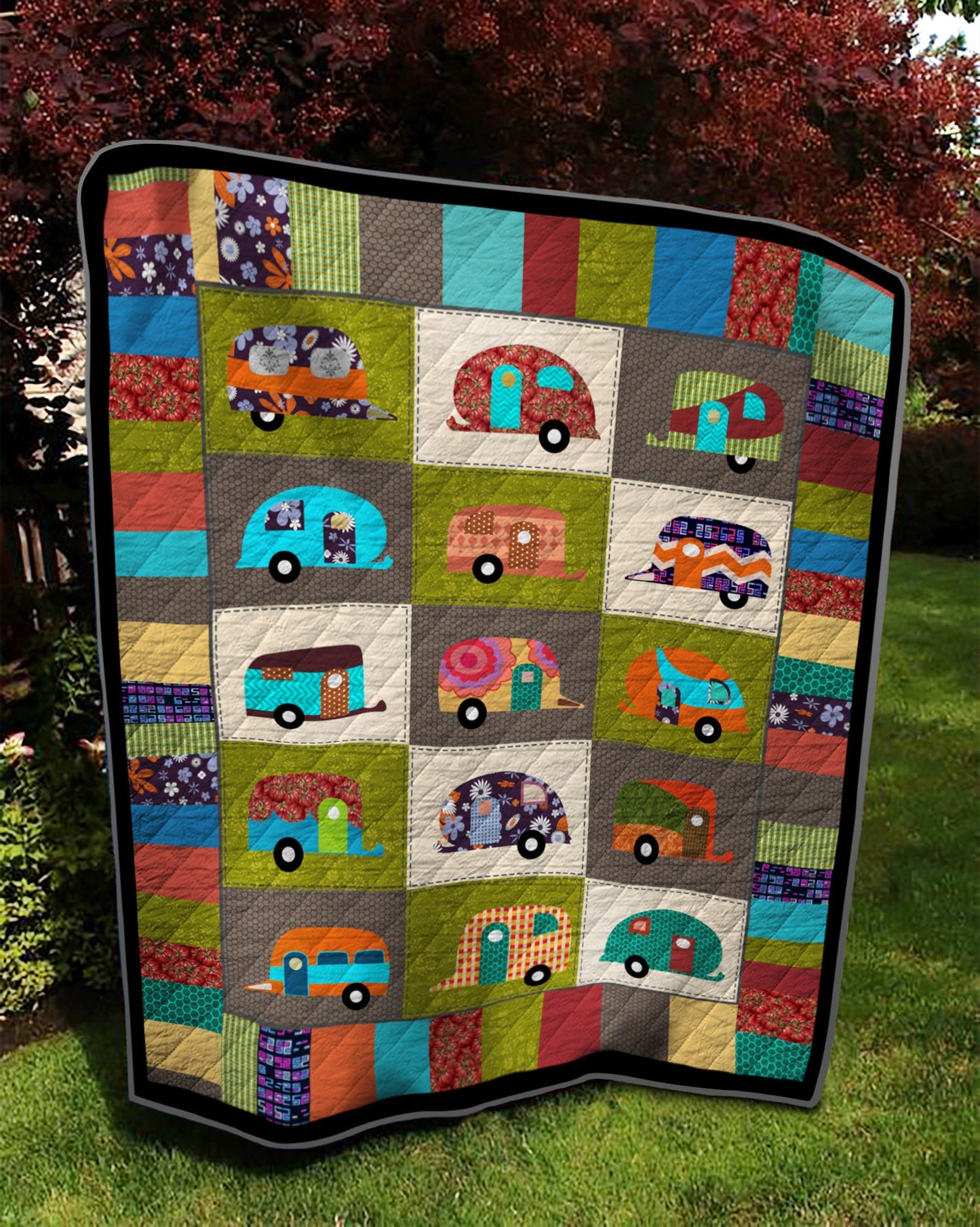 Caravan TD21110781 Quilt Blanket