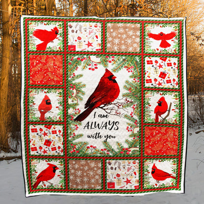 Cardinal Bird CLA0710168Q Quilt Blanket