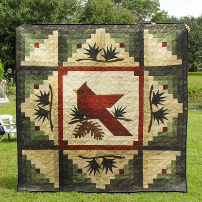 Cardinal CLA2110072Q Quilt Blanket