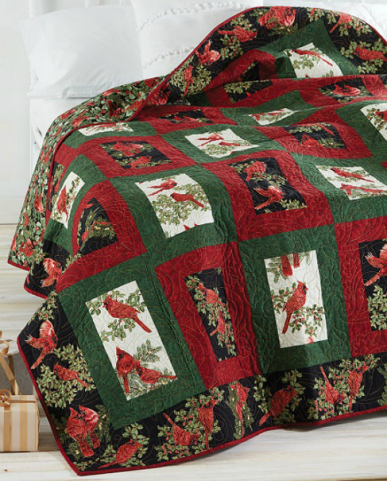 Cardinal CLM0411076 Quilt Blanket