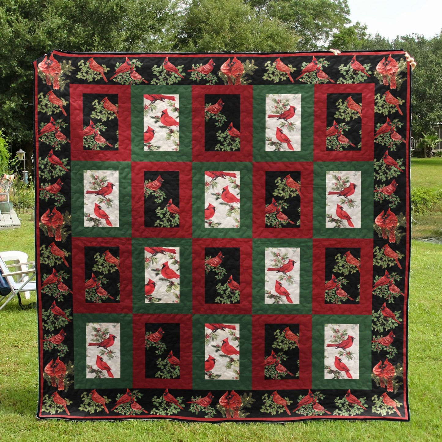 Cardinal CLM0411076 Quilt Blanket