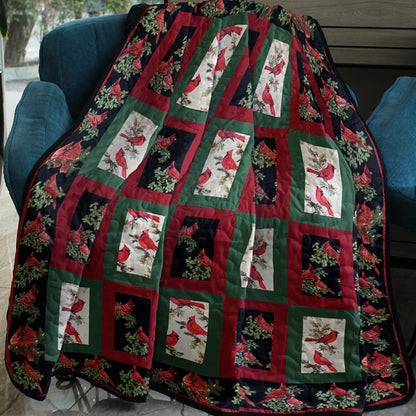 Cardinal CLM0411076 Quilt Blanket