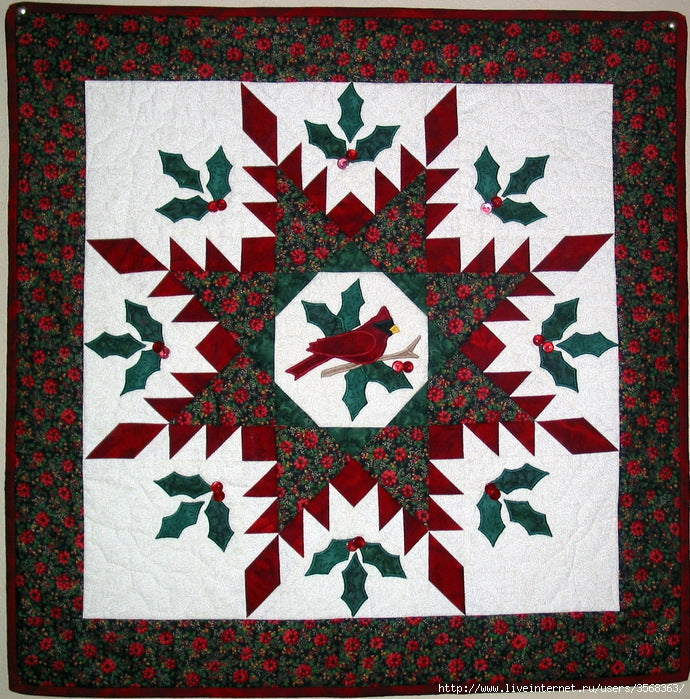 Cardinal CLM0711106 Quilt Blanket