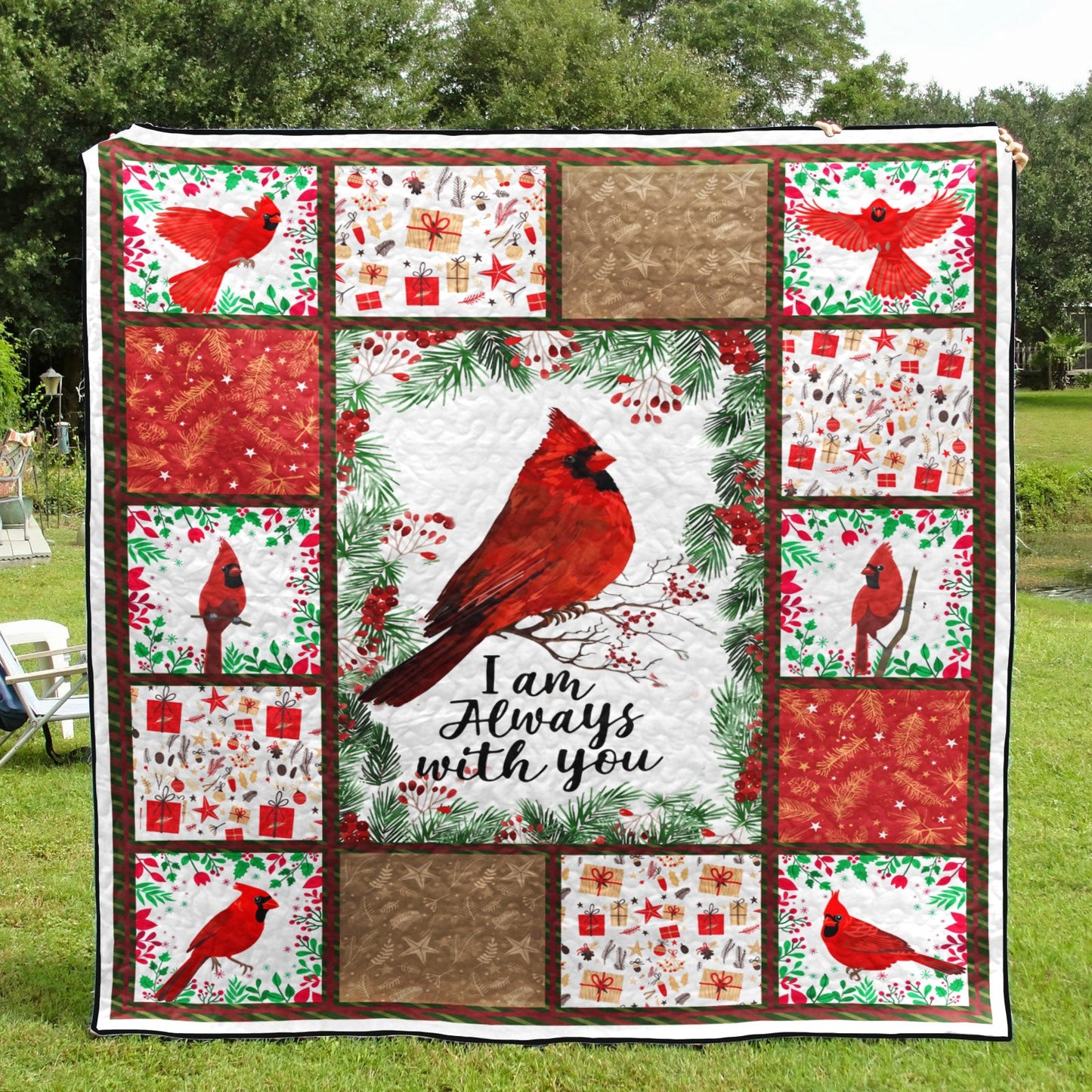 Cardinal CLM0910028 Quilt Blanket