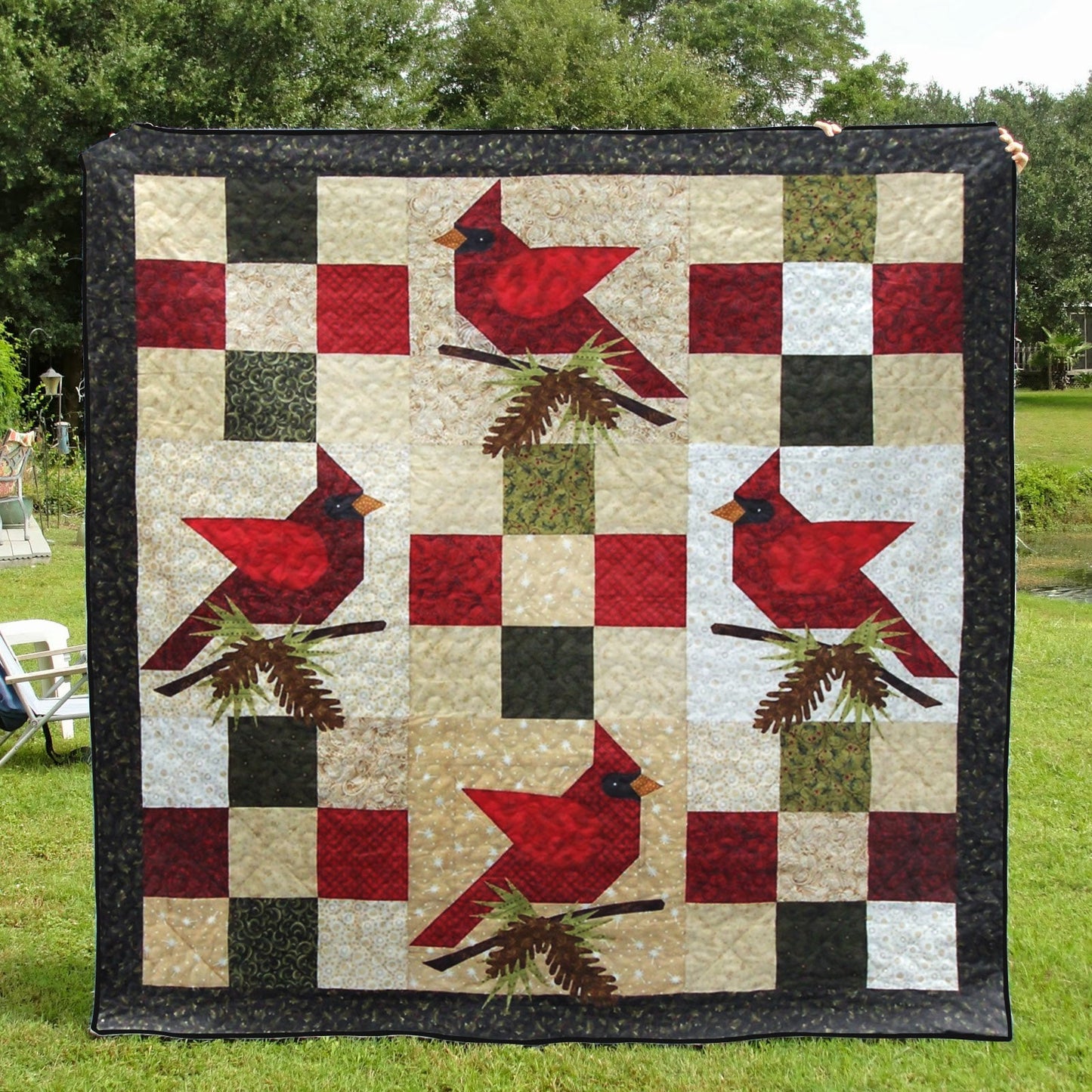 Cardinal CLM1511069 Quilt Blanket