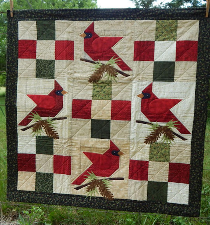 Cardinal CLM1511069 Quilt Blanket