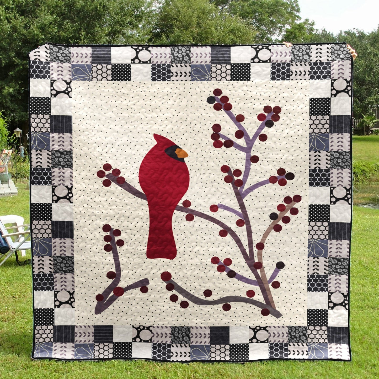 Cardinal CLP3011076Q Quilt Blanket