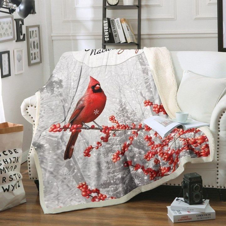 Cardinal NT260831F Sherpa Fleece Blanket