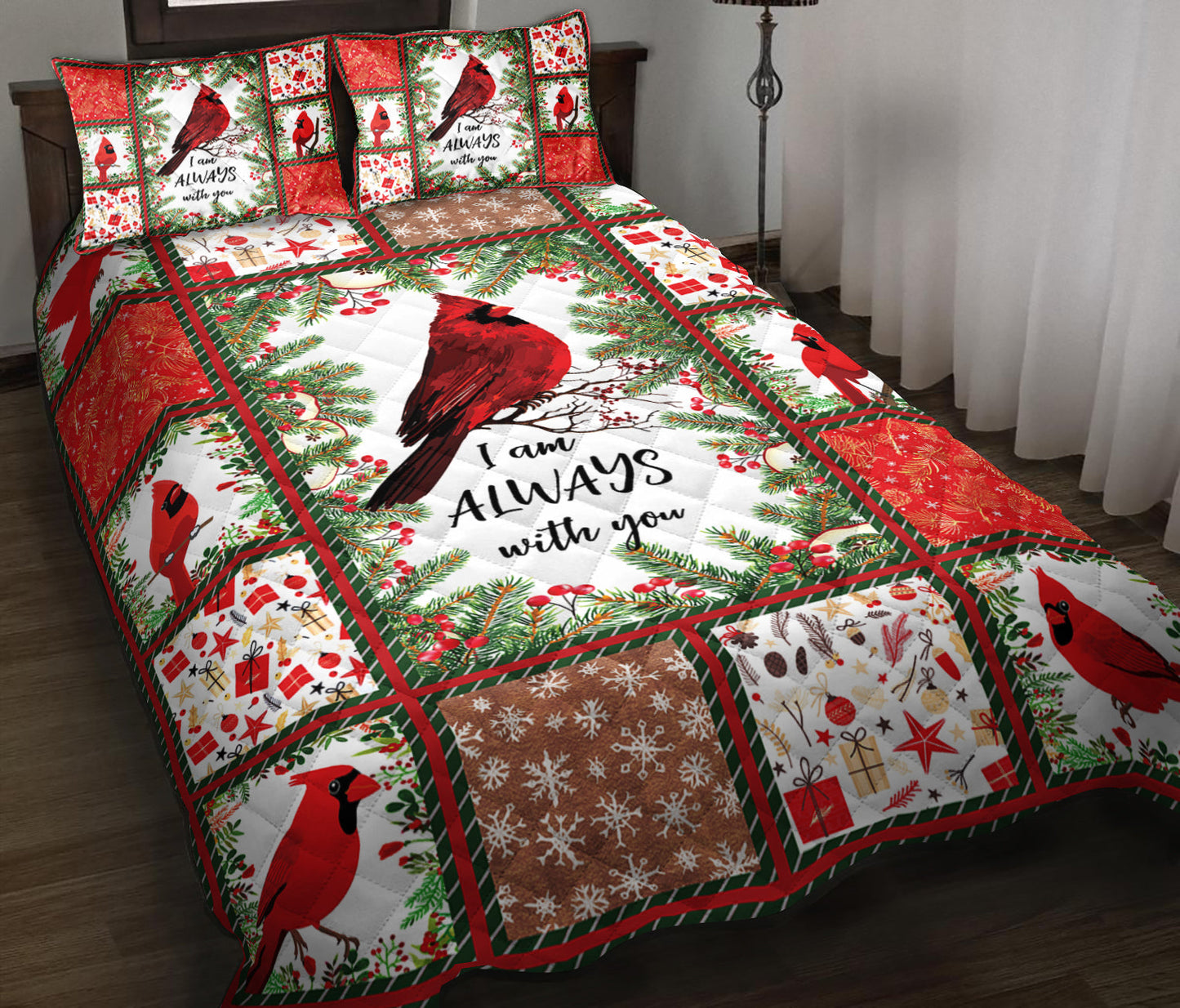 Cardinal Quilt Bedding Set HM0909003