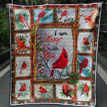 Cardinal Quilt Blanket HT051102