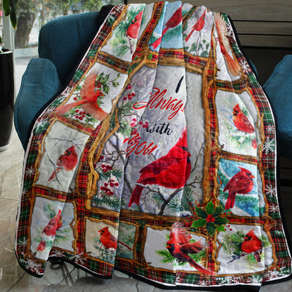 Cardinal Quilt Blanket HT051102