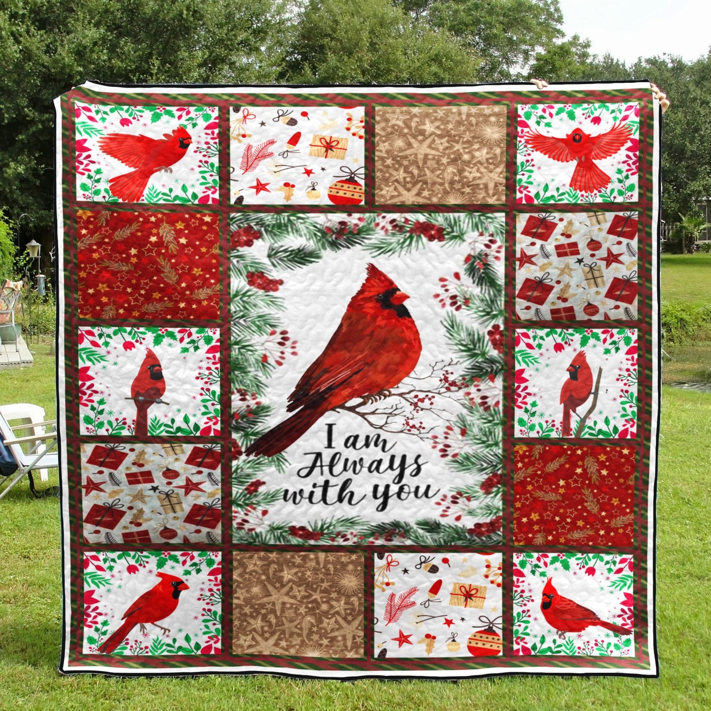 Cardinal TD18110190 Quilt Blanket