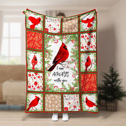Cardinal Bird CLA21100697F Sherpa Fleece Blanket