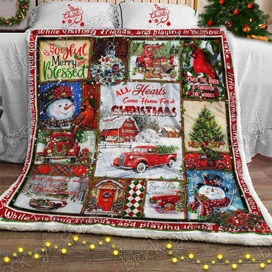 Cardinal CL05100097MDF Sherpa Fleece Blanket