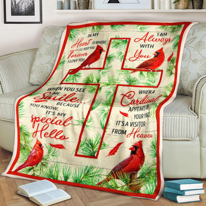 Cardinal CL240817MD Sherpa Fleece Blanket