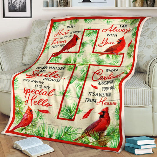 Cardinal CL240817MD Sherpa Fleece Blanket