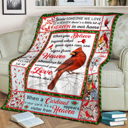 Cardinal CL260814MDF Sherpa Fleece Blanket